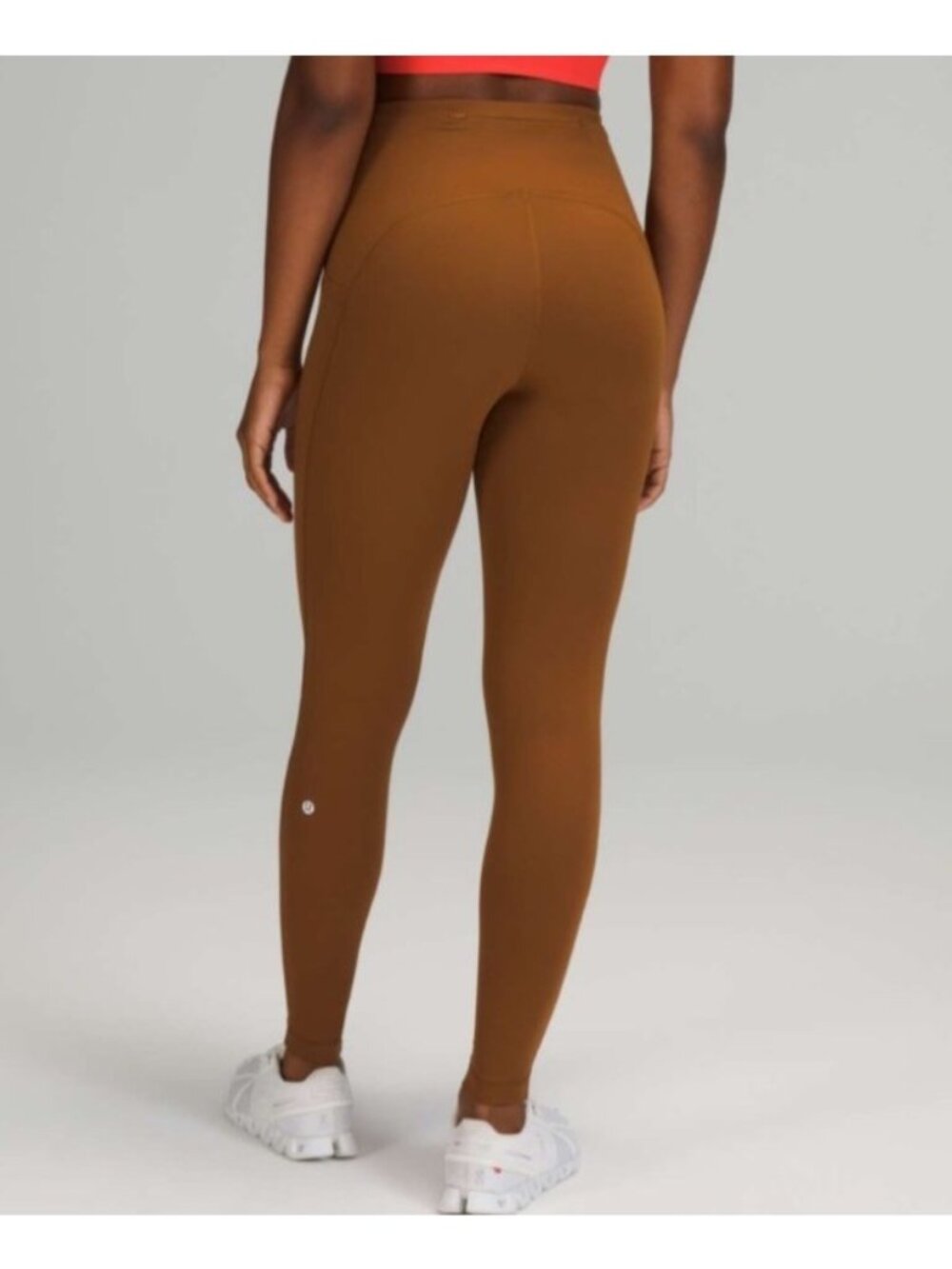 NEW $128 Lululemon Swift Speed High Rise Leggings 28" Copper Brown 2 Reflective